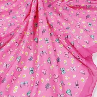 روسری صورتی دخترانه