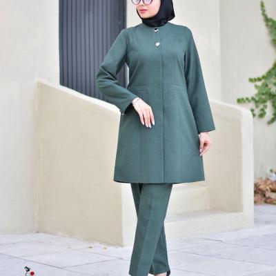 ست مانتو شلوار اداری مدل ساغر