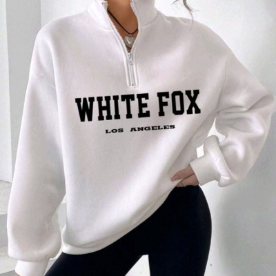 دورس نیم زیپ white fox
