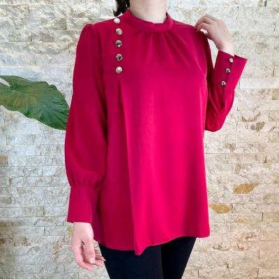 شومیز جلو چهار دکمه