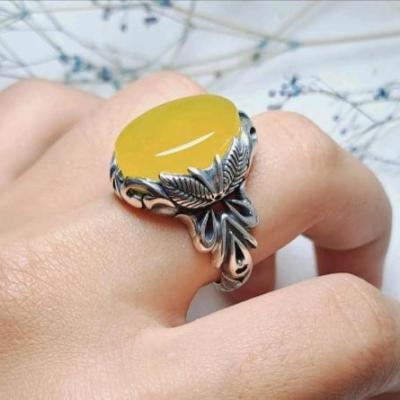 انگشتر نقره مردانه شرف شمس