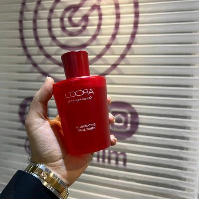 تونر روشن کننده صورت انار مناسب انواع پوست لدورا کر