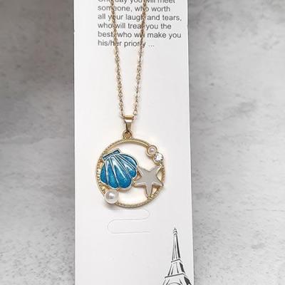 گردنبند طرح اقیانوس