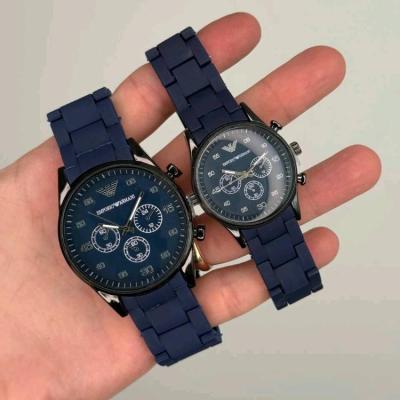 ساعت مچی ست امپریوآرمانی سورمه ای