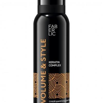 شامپو خشک برای موهای تیره از برند فابرلیک روسیه