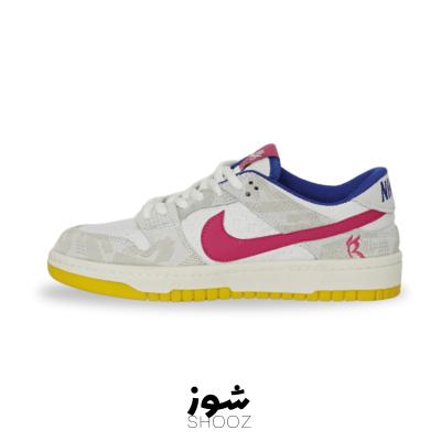 کفش کتانی زنانه نایک اس بی زرد سفید-154471