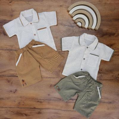 پیراهن شلوارک مجلسی پسرانه مدل خوش استایل