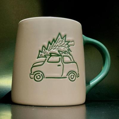 ماگ طرح برجسته ماشین