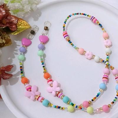 بند عینک بچه گانه پروانه صورتی