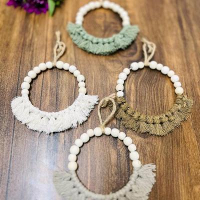 حلقه دکوراتیو مکرومه