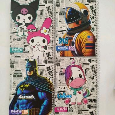 دفتر 100 برگ سیمی اعلا شفیعی(مناسب برای جوایز)