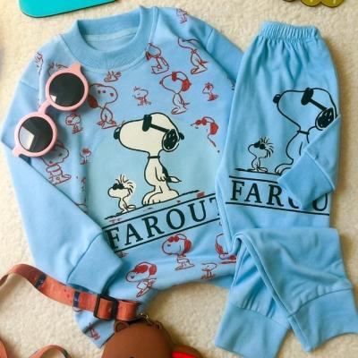 ست هودی شلوار اسنوپی