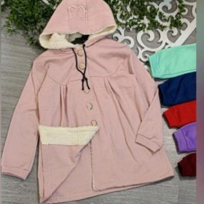 پالتوبچه‌گانه 4 5سال تا13 سال سبزصابونی قرمز