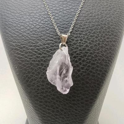 گردنبند قطعه بلور آمیتیست معدنی استقلال44