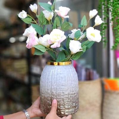 گل لوسینتوس وارداتی(رنگ سفید)