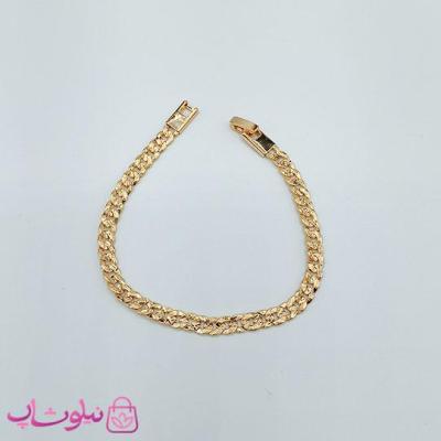 دستبند زنانه ysx مدل کارتیه طلایی طرحدار کد 1591