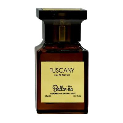 عطر جیبی مردانه بالرینا مدل توسکانی Tuscany حجم 30 میلی لیتر