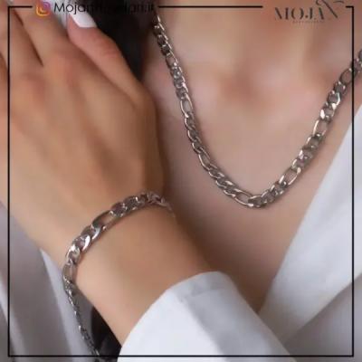 نیم ست فیگارو 6میل سفید کد1125