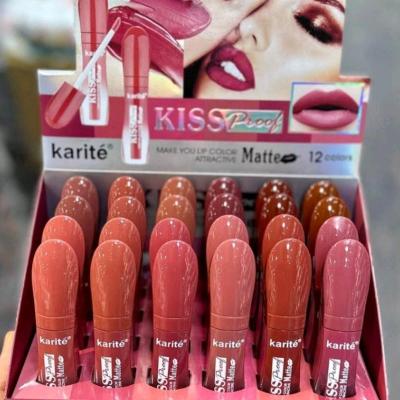 رژ لب مایع مدل kiss proofبرند(KARITE)