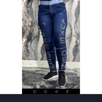 شلوار جین اصل نگین دار