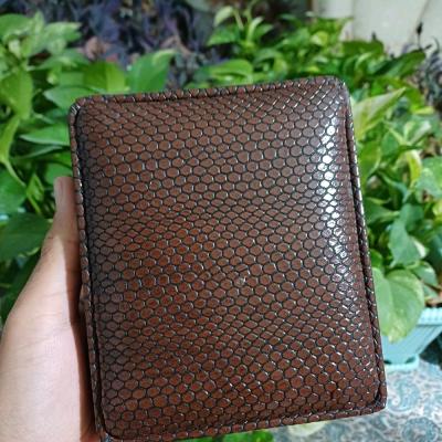 جعبه نیم سرویسی چرم پوست ماری خارجی