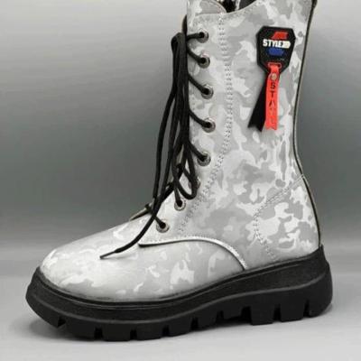 بوت ساق بلند پتینه