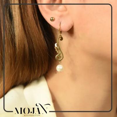 گوشواره استیل اسلیمی کد867
