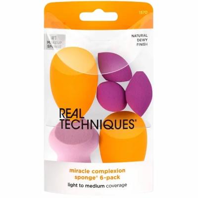 ست پد آرایشی 6 عددی ریل تکنیک