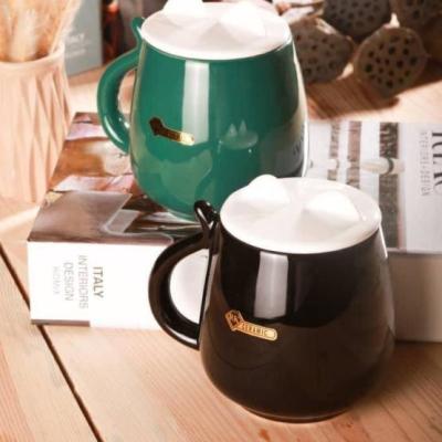 ماگ طرح گربه یشمی مشکی RK