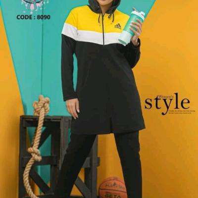 مانتو شلوار آدیداس ناری