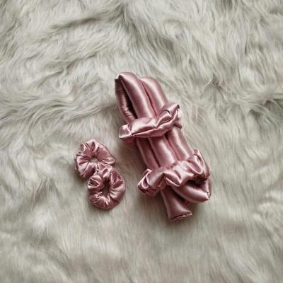 کرلی ربان ساتن فر کننده مو همراه دواسکرانچی جنس ال ایکس باکیفیت