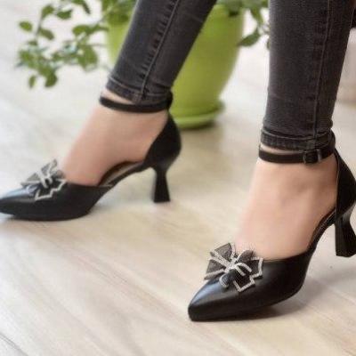 کفش مجلسی شیک مجلسی نگینی 5224