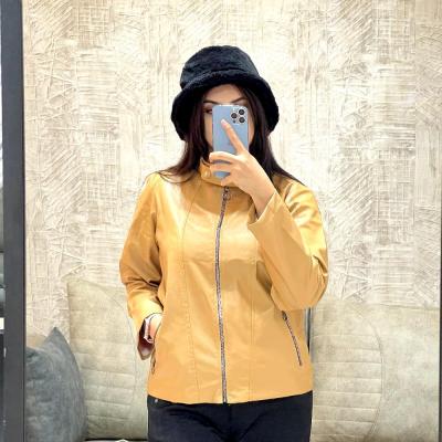 جکت چرم زیپ دار