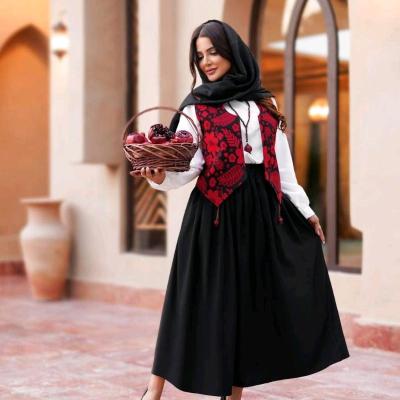 دو تکه ژیله و دامن مخمل و تافته درسا