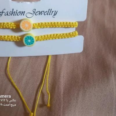 دست بند بافت 2عددی.