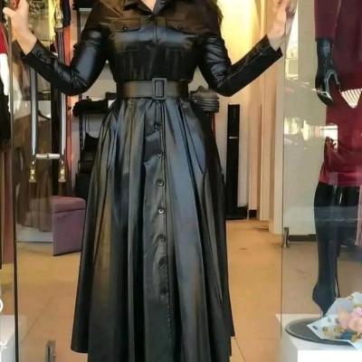 پالتو چرم داخل کرکی