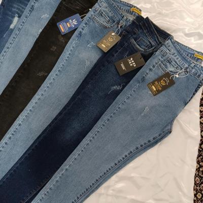 شلوار اسکینی قد90 جین دخترانه