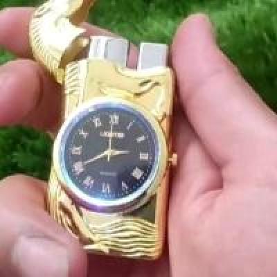 فندک اتمی ساعتی چراغدار