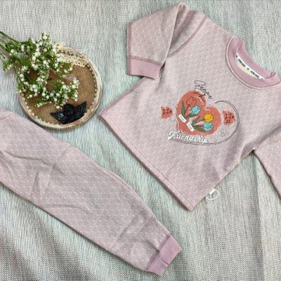 ست بچگانه وارداتی بلوز شلوار دخترانه داخل خز