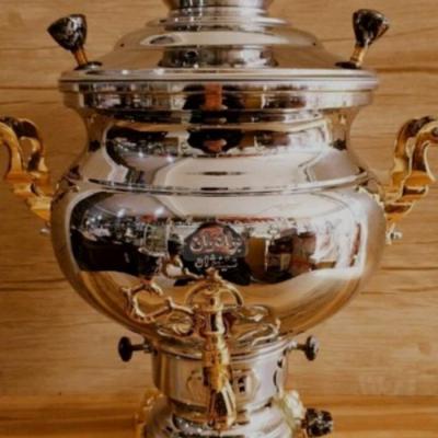 سماور گازی 8لیتری مارک برادران علینژاد(مهسان)