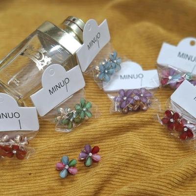 مینی کلیپس بابونه کریستالی