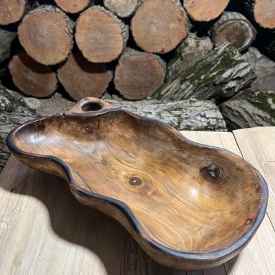 ظرف میوه خوری دست‌ساز چوبی-152502