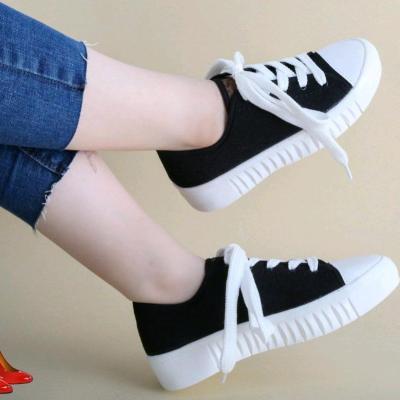 کفش ونس زنانه رویه کتان-156346