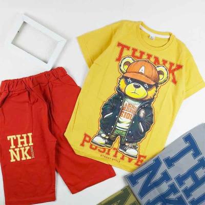 تیشرت شلوارک پسرانه خرس کد 9524-153596