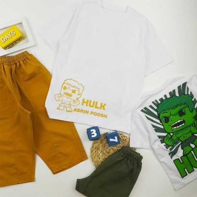 ست پسرانه هالک سفید کد 10164