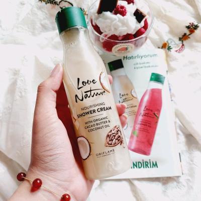 شاور کرم (شامپو بدن) حاوی کره کاکائو و روغن نارگیل لاونیچر اوریفلیم