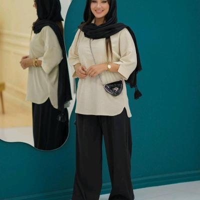 شومیز مانتو مدل مهرگل-154010