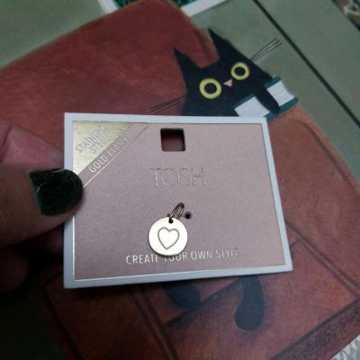 آویز گردنبند طلایی برند Tosh