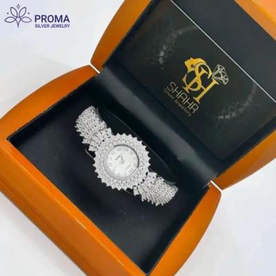 ساعت نقره زنانه طرح شاهکار مدل PRM104