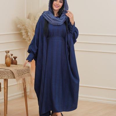 مانتو عبایی شانتون ژاکارد مدل پریفام-156890